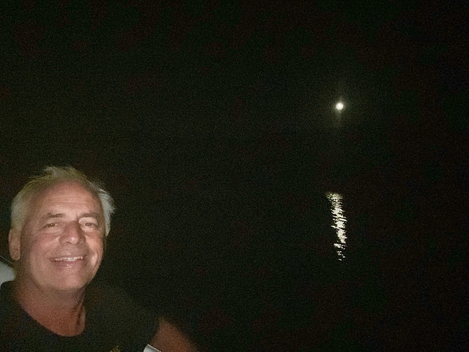 Moonrise over Bull Shoals Lake
